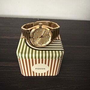 Fossil Gold-Tone Watch